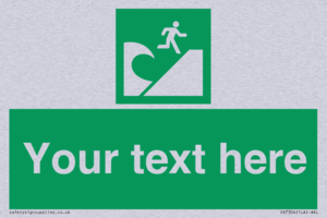 Custom Safe Condition Tsunami evacuation area